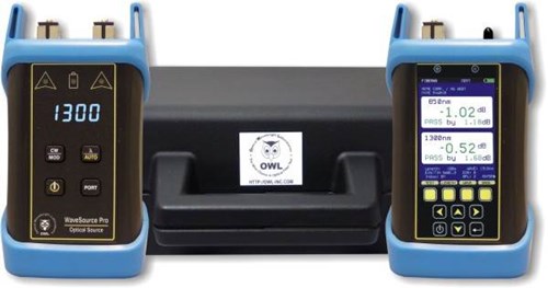 Fiber OWL 7 / WaveSource Pro SM VFL -- SM: 1310/1550 and VFL