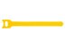 Picture of 6 Inch Yellow Hook and Loop Tie Wrap - 50 Pack - 1 of 4