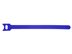 Picture of 8 Inch Blue Hook and Loop Tie Wrap - 10 Pack - 1 of 4