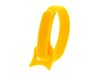 Picture of 8 Inch Yellow Hook and Loop Tie Wrap - 50 Pack