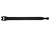 Picture of 8 Inch Black Hook and Loop Cable Tie Roll - 100 Pack - 1 of 3