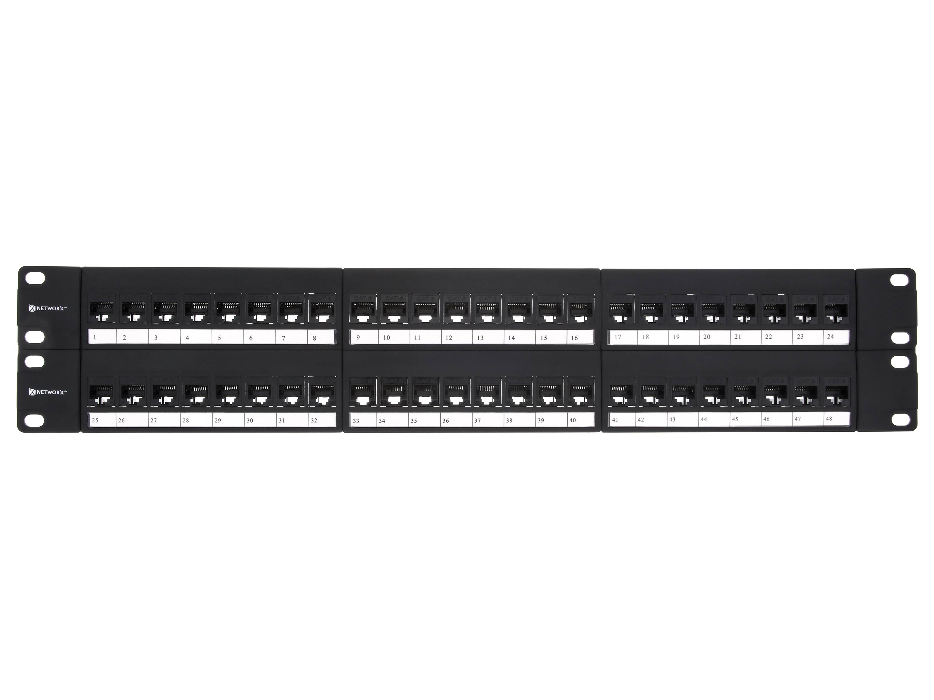 Pannello Patch Coassiale Networx A 16 Porte BNC – 75 Ohm 1U Per Distribuzione Video In Rack Da 19″