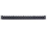Picture of 24 Port Cat 6 Rack Mount Patch Panel - 1U, TAA Compliant, RoHS Compliant
