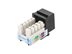 Picture of Cat 6A SpeedTerm Keystone Jack 90 Degree - Black - 4 of 9