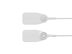 Picture of 12 1/2 Inch Blank Standard White Pull Tight Plastic Seal with Steel Locking Piece - 100 Pack - 0 of 4