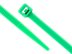 Picture of 6 Inch Green Intermediate Nylon Cable Tie - 100 Pack - 1 of 4