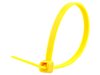 Picture of 6 Inch Yellow Intermediate Nylon Cable Tie - 100 Pack