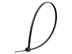 Picture of 8 Inch Black UV Miniature Cable Tie - 100 Pack - 0 of 5
