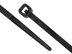 Picture of 8 Inch Black UV Intermediate Cable Tie - 100 Pack - 1 of 4