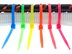 Picture of 8 Inch Fluorescent Pink Standard Nylon Cable Tie - 100 Pack - 2 of 4