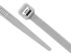 Picture of 8 Inch Gray Standard Nylon Cable Tie - 100 Pack - 1 of 4