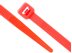 Picture of 11 7/8 Inch Red Standard Nylon Cable Tie - 100 Pack - 1 of 4