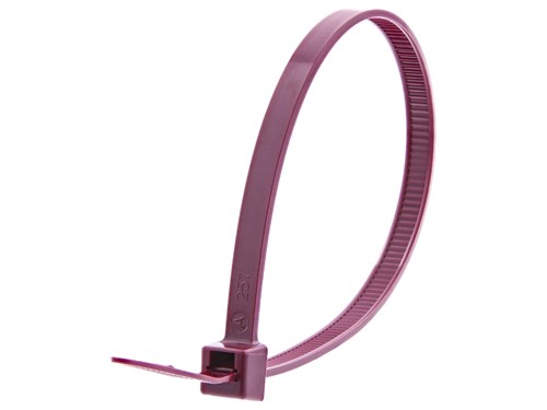 7 Inch Plenum Rated Cable Tie - 100 Pack