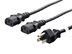 Picture of 10 FT Splitter Power Cord C13 "Y" - Standard System - 0 of 2