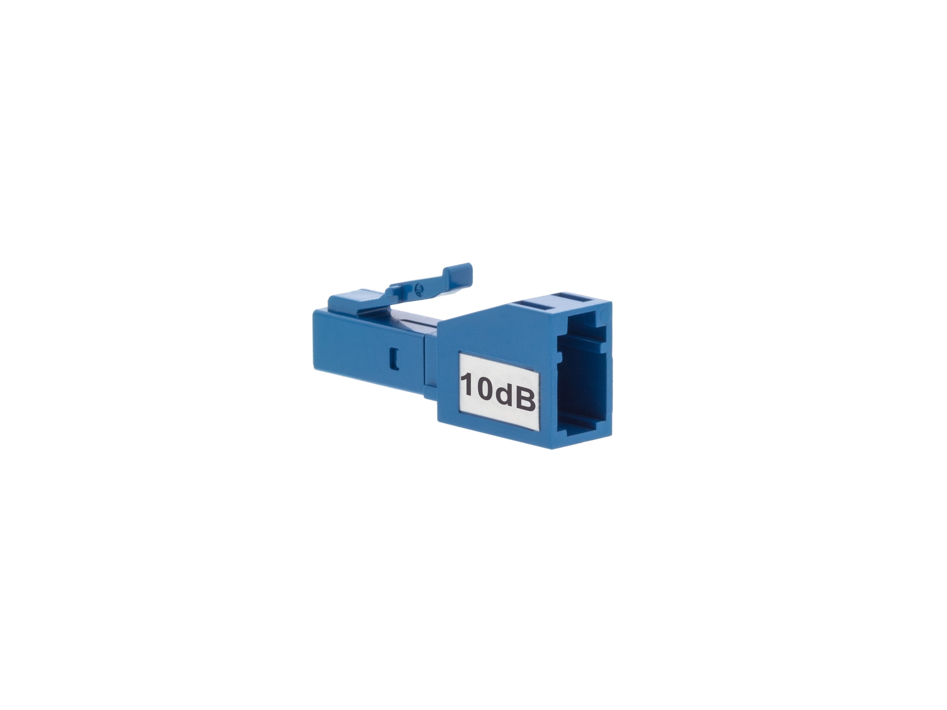 Atténuateur Fibre Optique Fixe LC/UPC 10dB - Adaptateur Mâle/femelle Monomode - Pour Réseau FTTH, Data Center