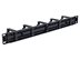 1U Cable Management Panel with Plastic Rings used with server equipment - 2 of 10