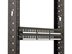 2U 48 port blank patch panel installed in network rack - 5 of 6