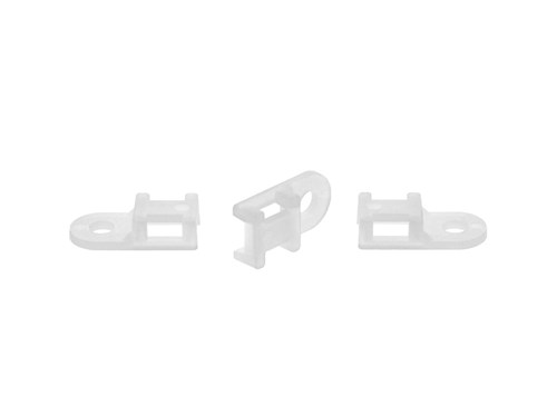 3.7 mm Saddle Tie Mount - 100 Pack