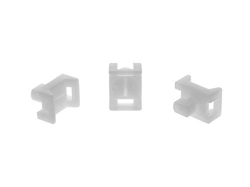 5.8 mm Saddle Tie Mount - 100 Pack