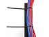 6 Inch UV Black Standard Winged Push Mount Cable Tie Securing Bundle for Server Racks - 2 of 4