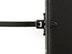 6 Inch UV Black Standard Winged Push Mount Cable Tie Secured with Mounting Plug - 3 of 4