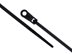 4 Inch Black Mount Head Cable Tie Head and Tail Ends - 1 of 4