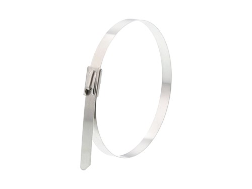 8 Inch Standard Stainless Steel Cable Tie - 100 Pack