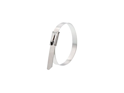 5 Inch Standard Stainless Steel Cable Tie - 100 Pack