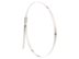 15 Inch Standard 316 Stainless Steel Cable Tie Back Loop - 1 of 7
