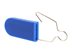Blue Blank Plastic Padlock Security Seal with Metal Wire - 0 of 4