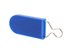 Blue Blank Plastic Padlock Security Seal with Metal Wire Locked and Secured - 1 of 4