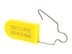 Yellow Plastic Padlock Security Seal with Metal Wire - 0 of 4