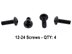 1u Vertical Wall Mount Bracket mounting screws - 7 of 9
