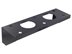 Front view of 2U vertical wall mount bracket - 4 of 9