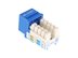 Picture of Cat 6 SpeedTerm Keystone Jack 90 Degree 110 UTP - Blue - 2 of 12
