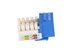 Picture of Cat 6 SpeedTerm Keystone Jack 90 Degree 110 UTP - Blue - 5 of 12