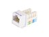 Picture of Cat 6 SpeedTerm Keystone Jack 90 Degree 110 UTP - White - 0 of 12