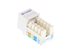 Picture of Cat 6 SpeedTerm Keystone Jack 90 Degree 110 UTP - White - 2 of 12