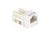 Picture of Cat 6 SpeedTerm Keystone Jack 90 Degree 110 UTP - White - 6 of 12