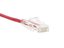 1.5 FT Red Booted CAT6 Mini Patch Cable 