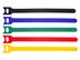 Picture of 8 Inch Multi-colored Hook and Loop Tie Wraps - 50 Pack - 1 of 4
