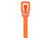 Picture of 6 Inch 50 Lbs Fluorescent Orange Releasable/Reusable Cable Tie - 100 Pack - 3 of 7