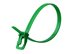 Picture of 8 Inch 50 Lbs Green Releasable/Reusable Cable Tie - 100 Pack - 0 of 7