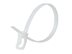 Picture of 8 Inch 50 Lbs Natural Releasable/Reusable Cable Tie - 100 Pack - 0 of 7
