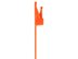 Picture of 8 Inch 50 Lbs Orange Releasable/Reusable Cable Tie - 100 Pack - 2 of 7