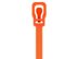 Picture of 8 Inch 50 Lbs Orange Releasable/Reusable Cable Tie - 100 Pack - 3 of 7