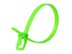Picture of 10 Inch 50 Lbs Fluorescent Green Releasable/Reusable Cable Tie - 100 Pack - 0 of 7