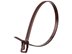 Picture of 14 Inch 120 Lbs Brown Releasable/Reusable Cable Tie - 20 Pack - 0 of 4