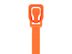 Picture of 14 Inch 120 Lbs Fluorescent Orange Releasable/Reusable Cable Tie - 20 Pack - 1 of 4