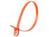 Picture of 14 Inch 120 Lbs Orange Releasable/Reusable Cable Tie - 100 Pack - 0 of 4
